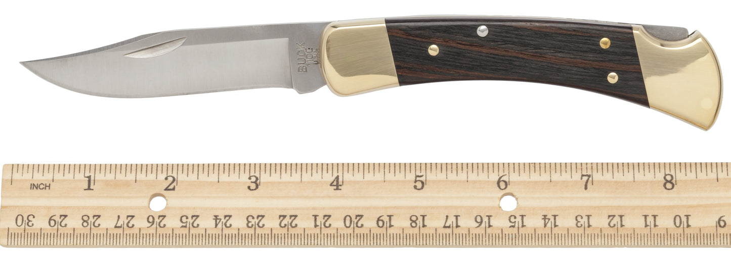 Buck 110 Folding Hunter Pocket Knife, Dymondwood Handle