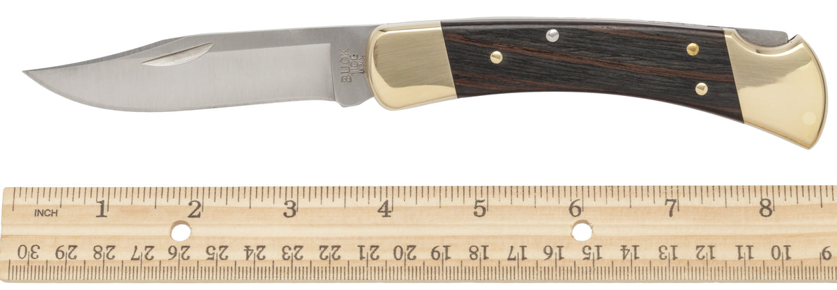 Buck 110 Folding Hunter Pocket Knife, Dymondwood Handle