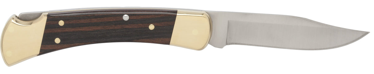 Buck 110 Folding Hunter Pocket Knife, Dymondwood Handle