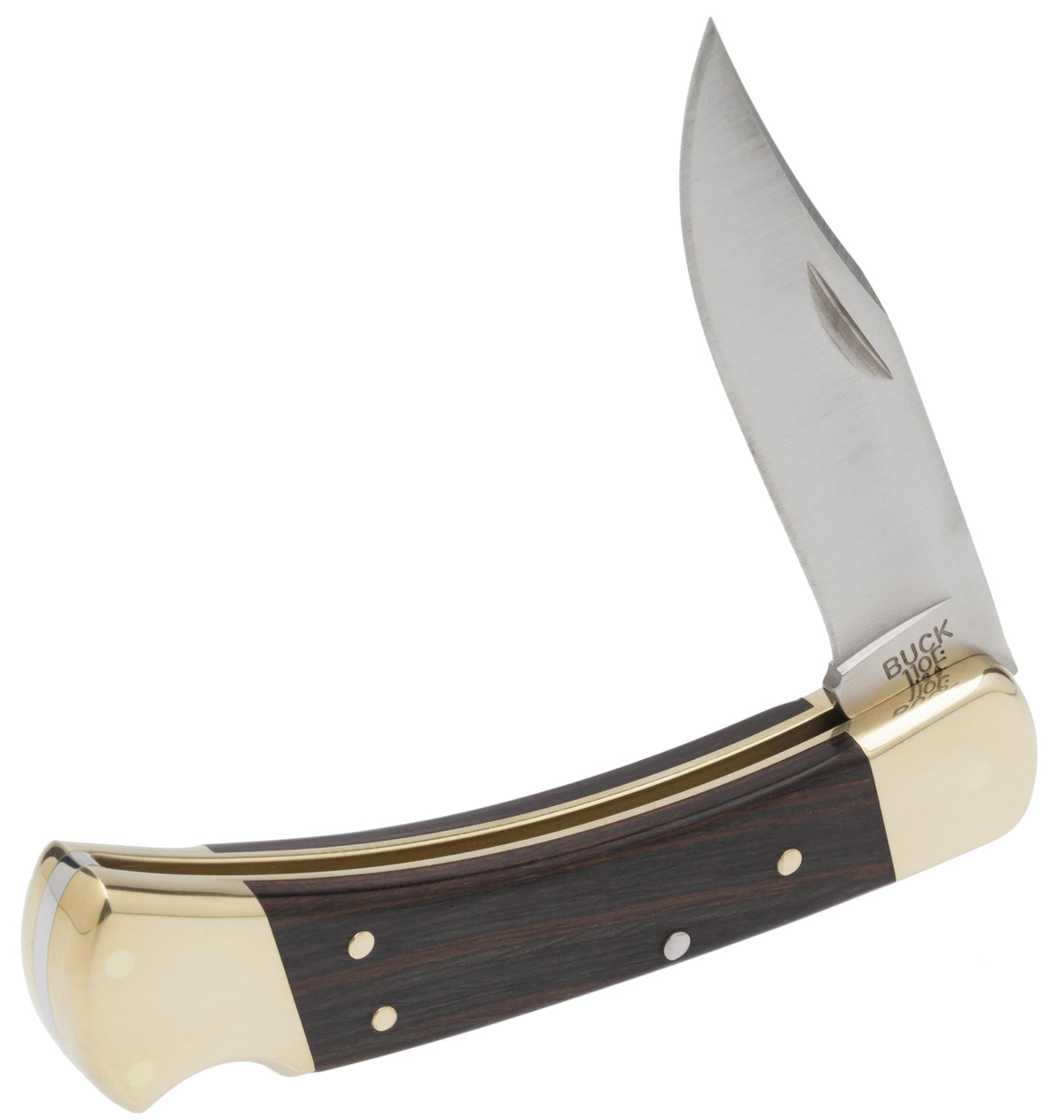 Buck 110 Folding Hunter Pocket Knife, Dymondwood Handle