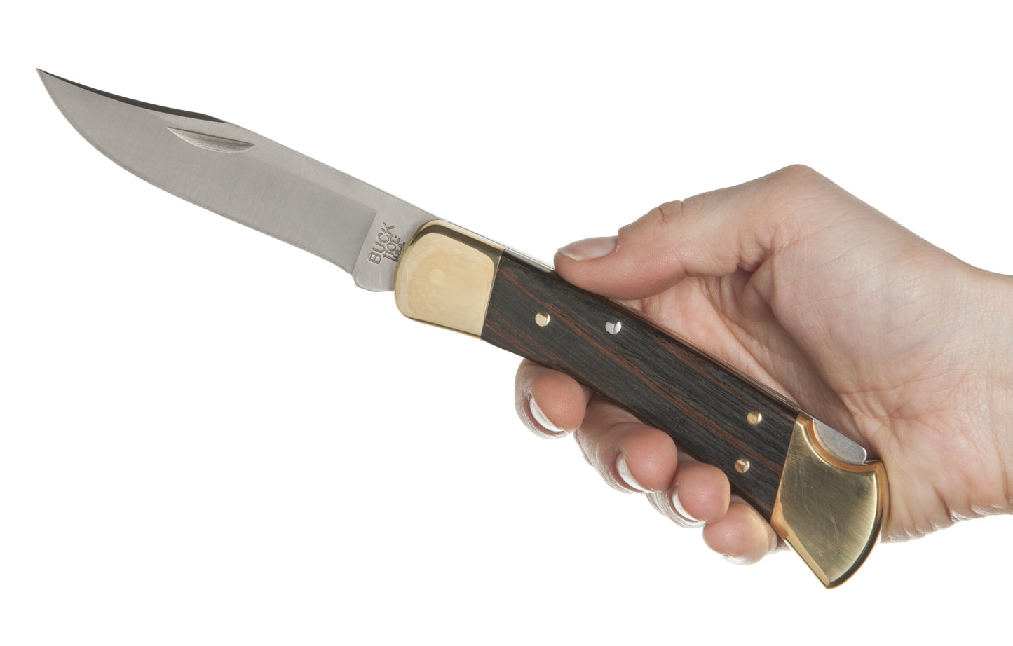 Buck 110 Folding Hunter Pocket Knife, Dymondwood Handle