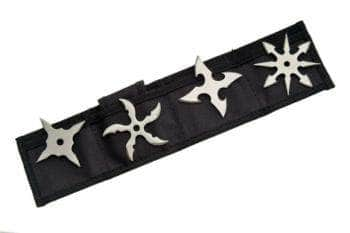 Rite Edge 210817-SL - Silver Throwing Star Set