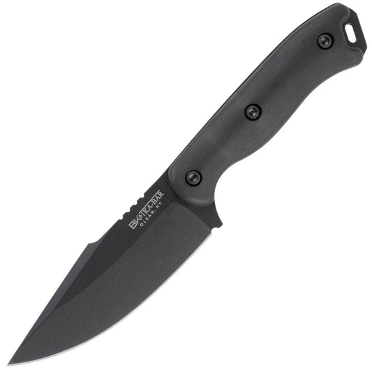 KA-BAR BK18BK Becker Harpoon, 4.5" Black Blade, Black Ultramid Handle, Sheath