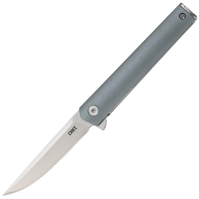 CRKT CEO Compact, 2.61" 1.4116 Blade, Blue GRN Handle - 7095