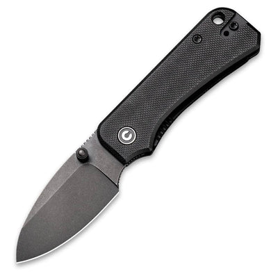 CIVIVI Baby Banter, 2.34" Nitro-V Black Blade, Black G10 Handle - C19068S-2