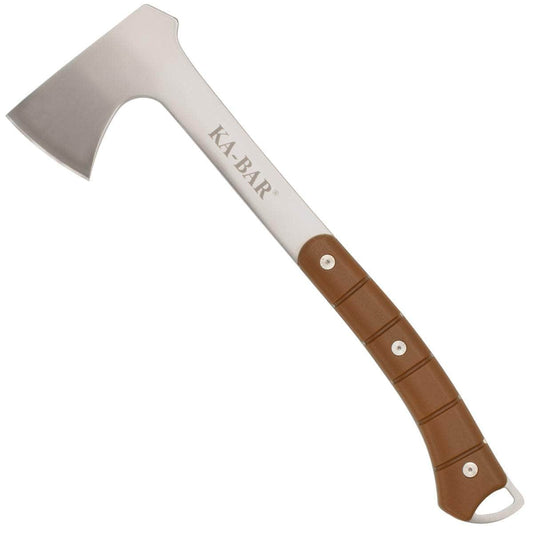 KA-BAR Hatchet Hawk, 16.125" Overall, Brown TPR Handle - 1333