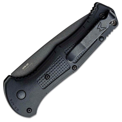 Benchmade Claymore Auto, 3.6" D2 Blade, Grivory Handle - 9070BK