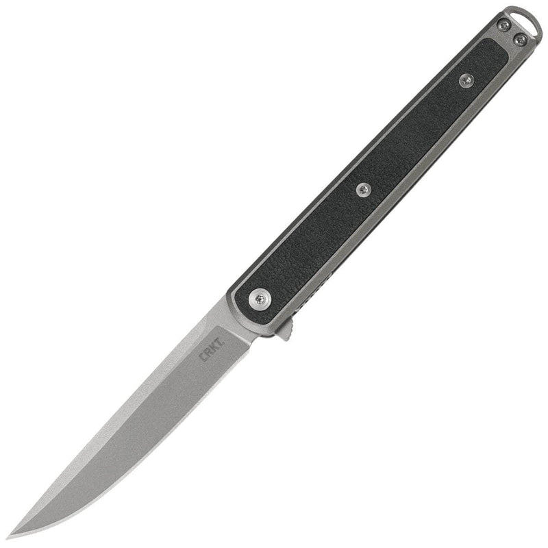 CRKT Seis, 3.32" 1.4116 Steel Blade, Black GRN Handle - 7123