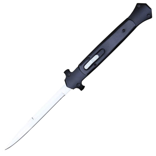 Delta Force Mago OTF Auto, 5.75" Blade, Black Wood Handle - DFMAGOBBW