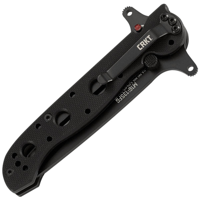 CRKT Special Forces M16-13SFG, 3.5" Combo Edge Blade, Black G10 Handle