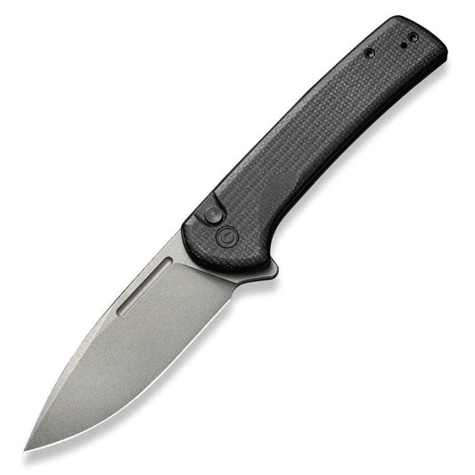 CIVIVI Conspirator, 3.48" Nitro-V Blade, Black Micarta Handle - C21006-1