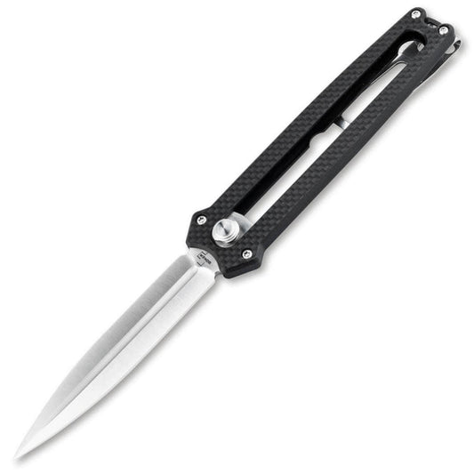 Boker Plus Slike, 2.99" Manual OTF D2 Blade, G10 Handle - 01BO411