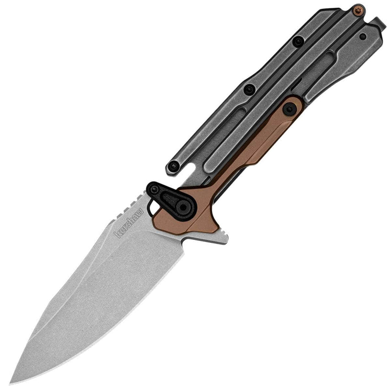 Kershaw Frontrunner, 2.9" D2 Blade, G10/Stainless Steel Handle - 2039