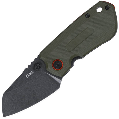 CRKT Overland Compact, 2.24" D2 Blade, G10/Stainless Steel Handle - 6277