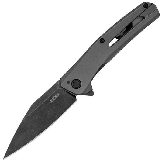 Kershaw Flyby, 3" D2 Blade, Stainless Steel Handle - 1404