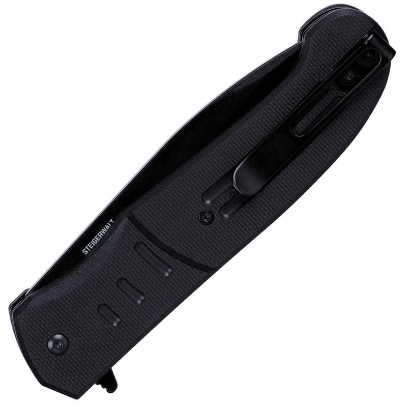 CRKT Ignitor, 3.48" Veff Serrated Blade, Black G10 Handle - 6885