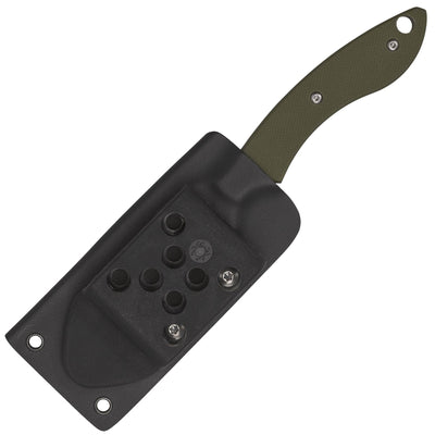 Spyderco Stok, 2.95" Drop Point Blade, Green G10 Handle - FB50GPOD