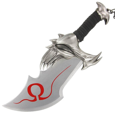 God of War Blades of Chaos, 10" Blades, Wrapped Handles, Wall Display