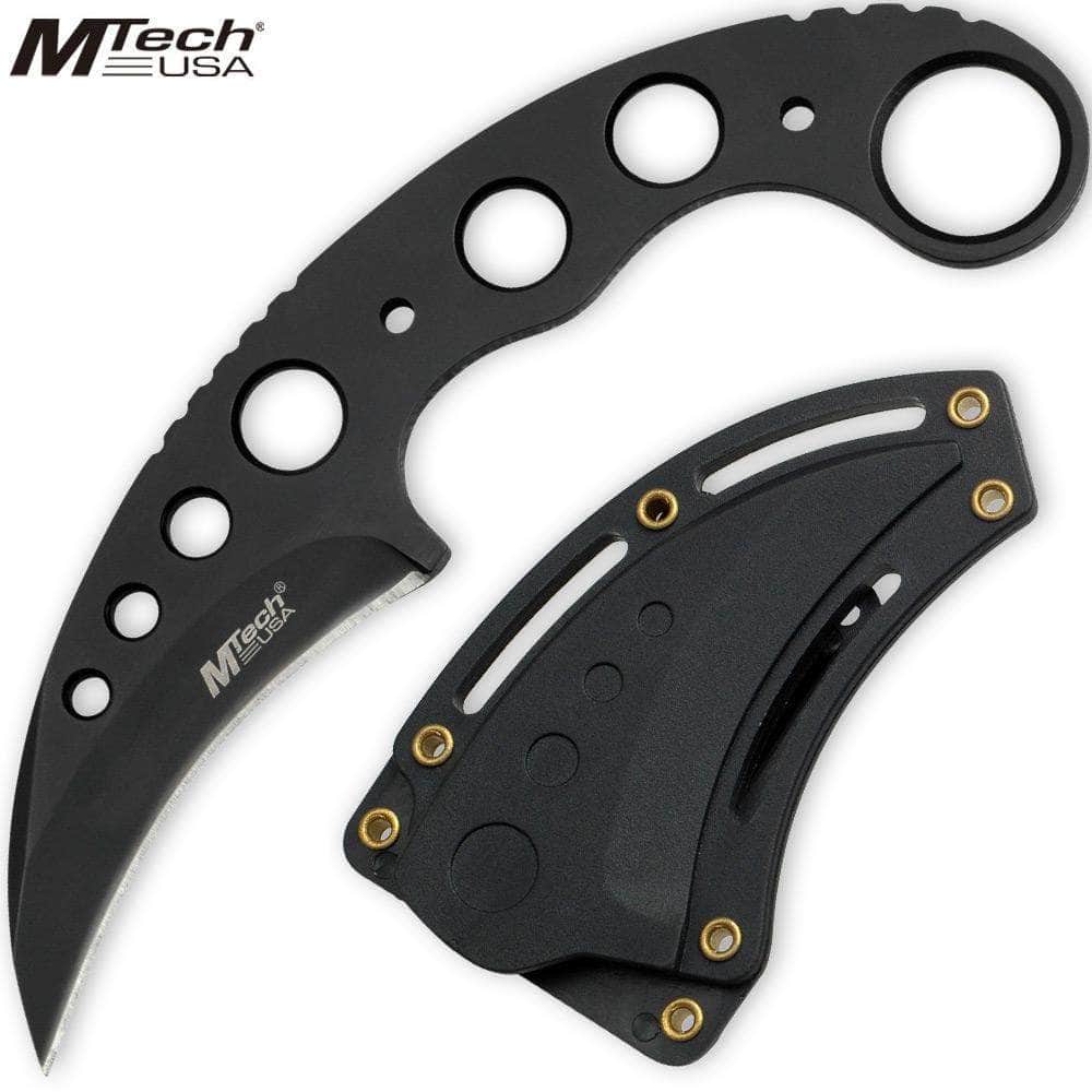 マナブ MTech USA MT-664BK Neck Knife