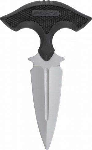 Schrade SCHF54 Push Dagger, 3.24" Full Tang Blade, TPE Handle, Sheath