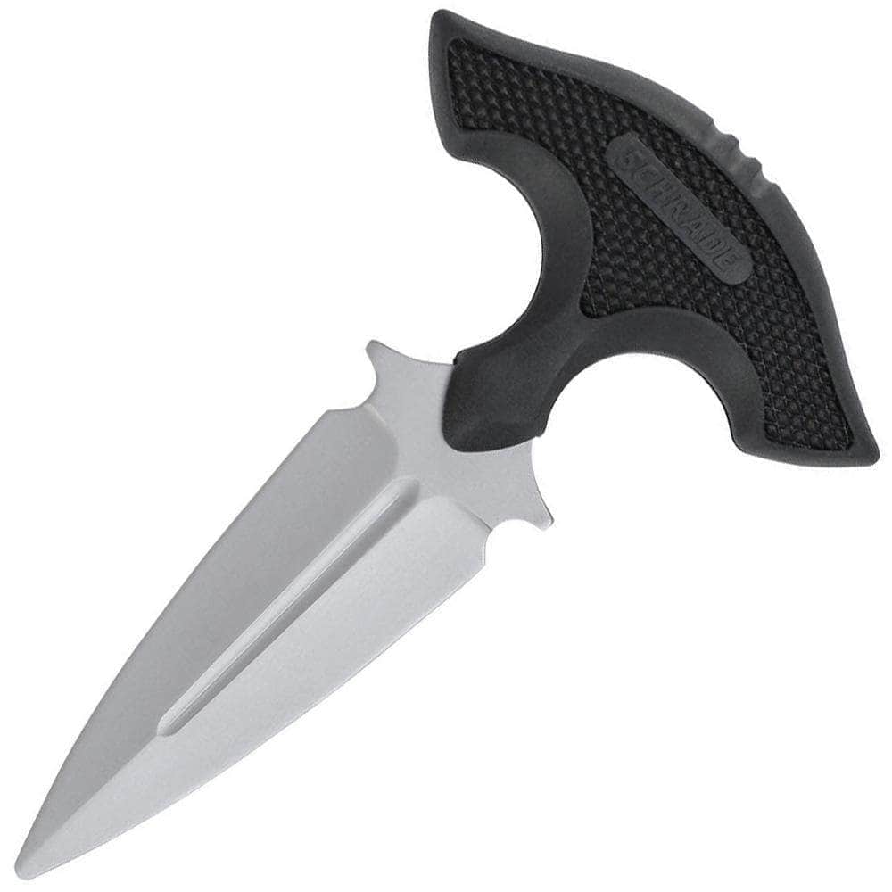 Schrade MOE Push Dagger, 3.25" Full Tang Blade, TPE Handle, Sheath