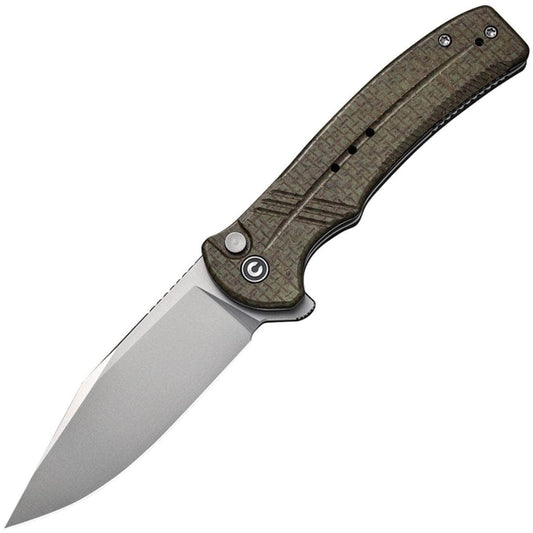 CIVIVI Cogent, 3.47" 14C28N Blade, Green Micarta Handle - C20038D-5