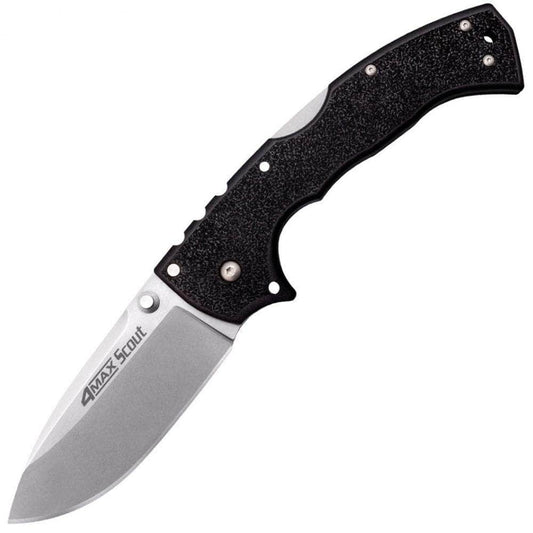 Cold Steel 4-Max Scout, 4" AUS10A Blade, Griv-Ex Handle - 62RQ