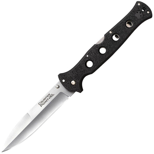 Cold Steel Counter Point XL, 6" AUS10A Blade, Black Griv-Ex Handle - 10AA