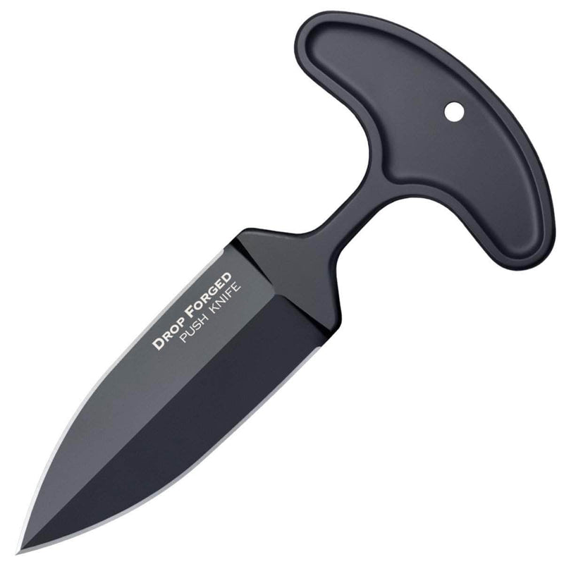 Cold Steel Drop Forged Push Knife, 4" Blade, Secure-Ex Sheath - 36MJ