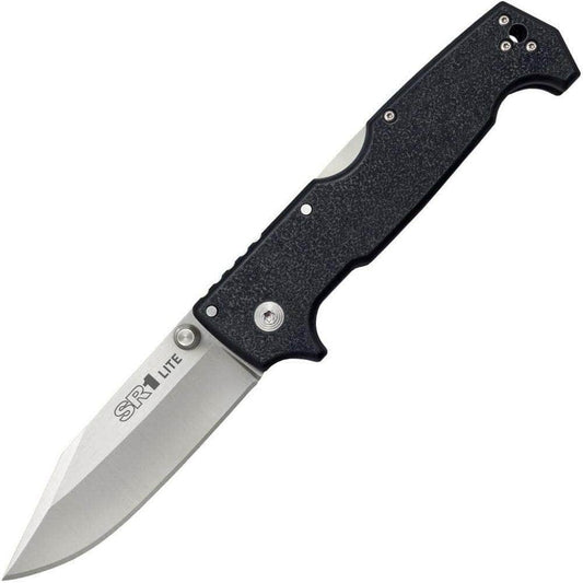 Cold Steel SR1 Lite, 4" 8Cr13MoV Blade, Black Griv-Ex Handle - 62K1