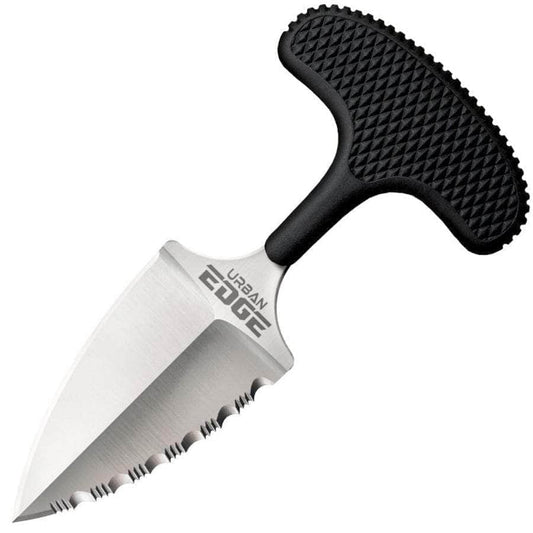 Cold Steel Urban Edge, 2.5" Combo Blade, Kray-Ex Handle, Sheath - 43XLS