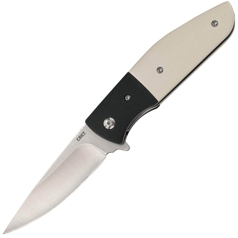 CRKT Curfew, 3.1" Blade, Resin-Infused Fiber Handle w/ Aluminum Bolster - 2867
