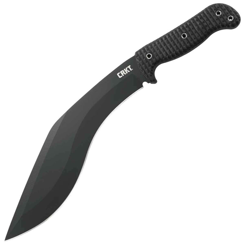 CRKT Kuk, 10.56" 65Mn Carbon Blade, Injection Molded Handle, Sheath - 2742