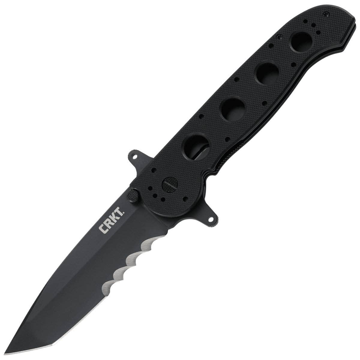 CRKT M16-14SFG Special Forces, 3.95" Combo Edge Blade, Black G10 Handle