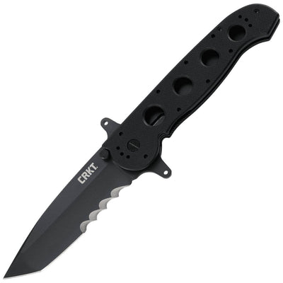 CRKT Special Forces M16-14SFG, 4" Combo Edge Blade, Black G-10 Handle