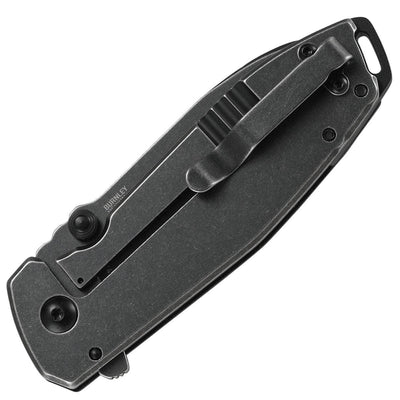 CRKT Squid XM, 2.95" D2 Black Blade, Black G10/Steel Handle - 2495K