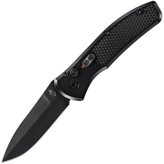 Gerber Empower, 3.25" Black S30V Blade, Black Armored Grip Handle - 30-001321