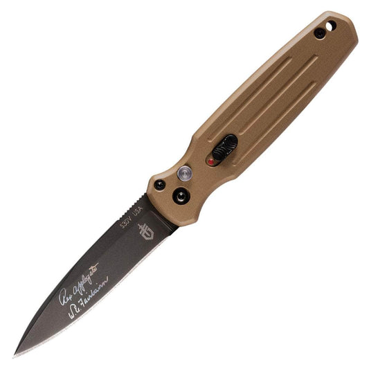 Gerber Mini Covert, 2.8" Black S30V Blade, Coyote Brown Handle - 30-001396