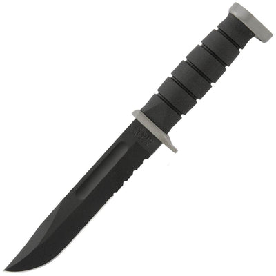 KA-BAR D2 Extreme Fighting Knife, 7" Blade, Kraton G Handle, Kydex Sheath - 1281