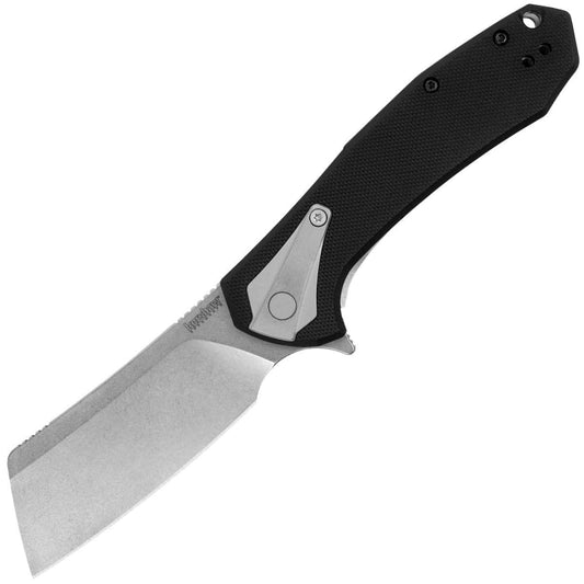 Kershaw Bracket, 3.4" Stonewashed Blade, G10/Steel Handle - 3455