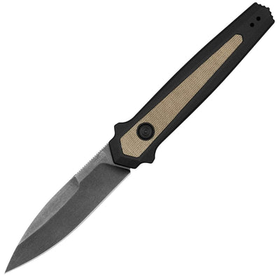 Kershaw Launch 15 Automatic Knife, 3.5" MagnaCut Blade, Micarta/Aluminum Handle - 7950