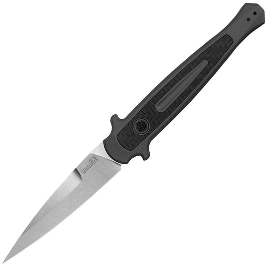 Kershaw Launch 8 Automatic Stiletto, 3.5" Blade, Aluminum/Carbon Fiber Handle - 7150