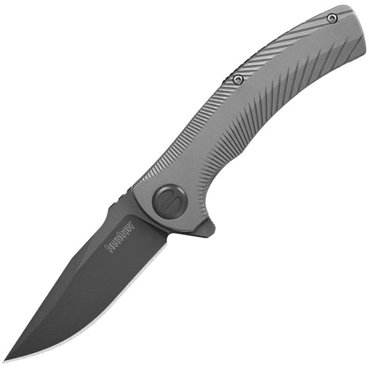 Kershaw Seguin, 3.1" Assisted Blade, Stainless Steel Handle - 3490