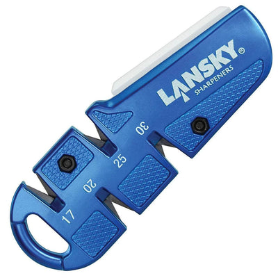 Lansky QuadSharp Knife Sharpener in Blue - QSHARP