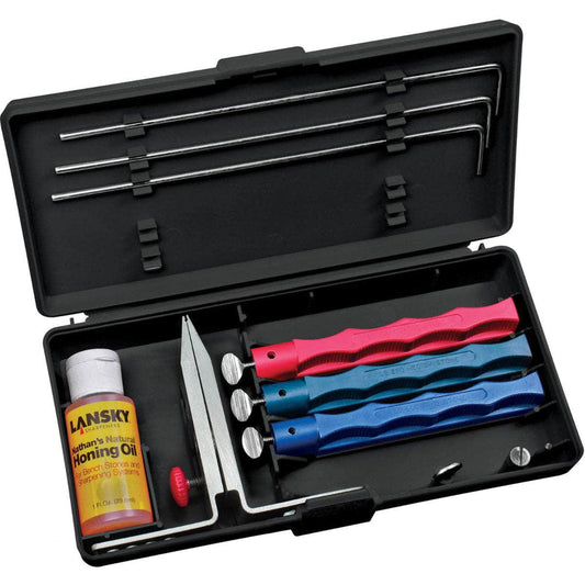 Lansky Standard 3-Stone Knife Sharpening Kit - LKC03