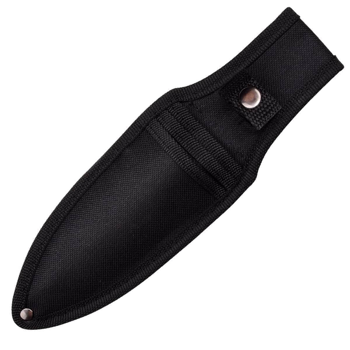 Perfect Point Throwing Knife Set, 3 9" Knives, Nylon Sheath - PP-114-3RGB
