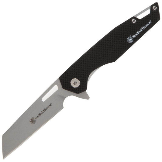 Smith & Wesson Sideburn, 3" Blade, Black G10 Handle - 1122568