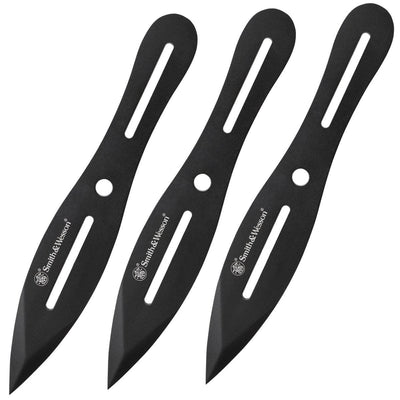 Smith & Wesson Throwing Knives, 3 8" Throwers, Belt Sheath - SWTK8BCP