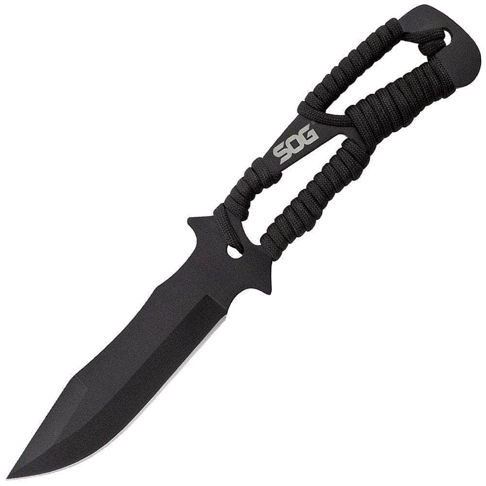 SOG Throwing Knives, 3Piece Set, 10" Overall Length, Black GRN Handle