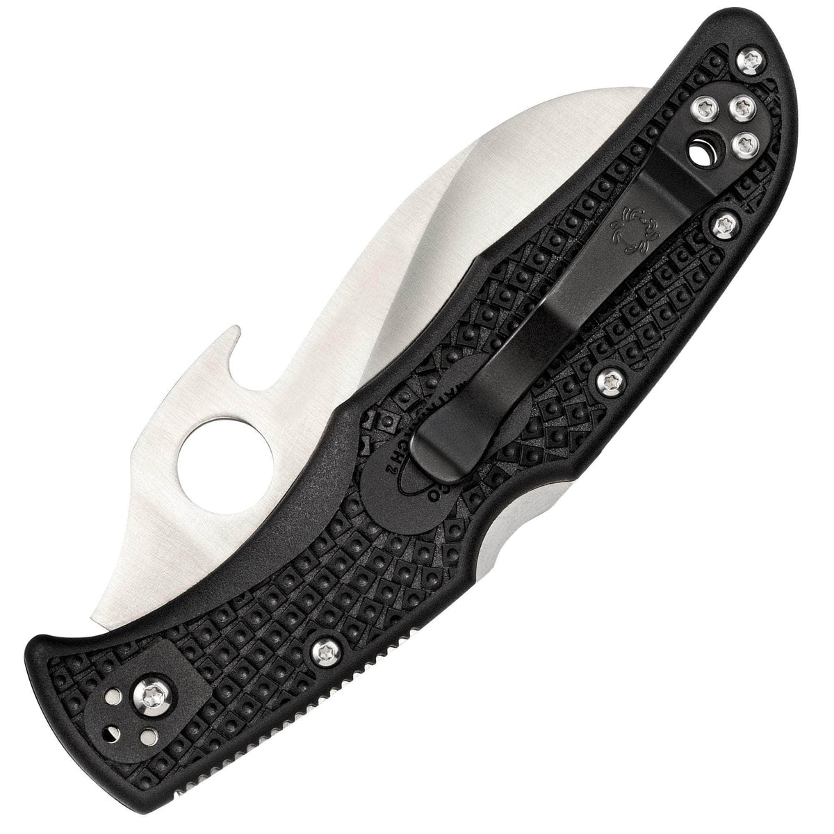 Spyderco Matriarch 2 with Emerson Wave, 3.57" Serrated VG10 Blade, FRN Handle - C12SBK2W